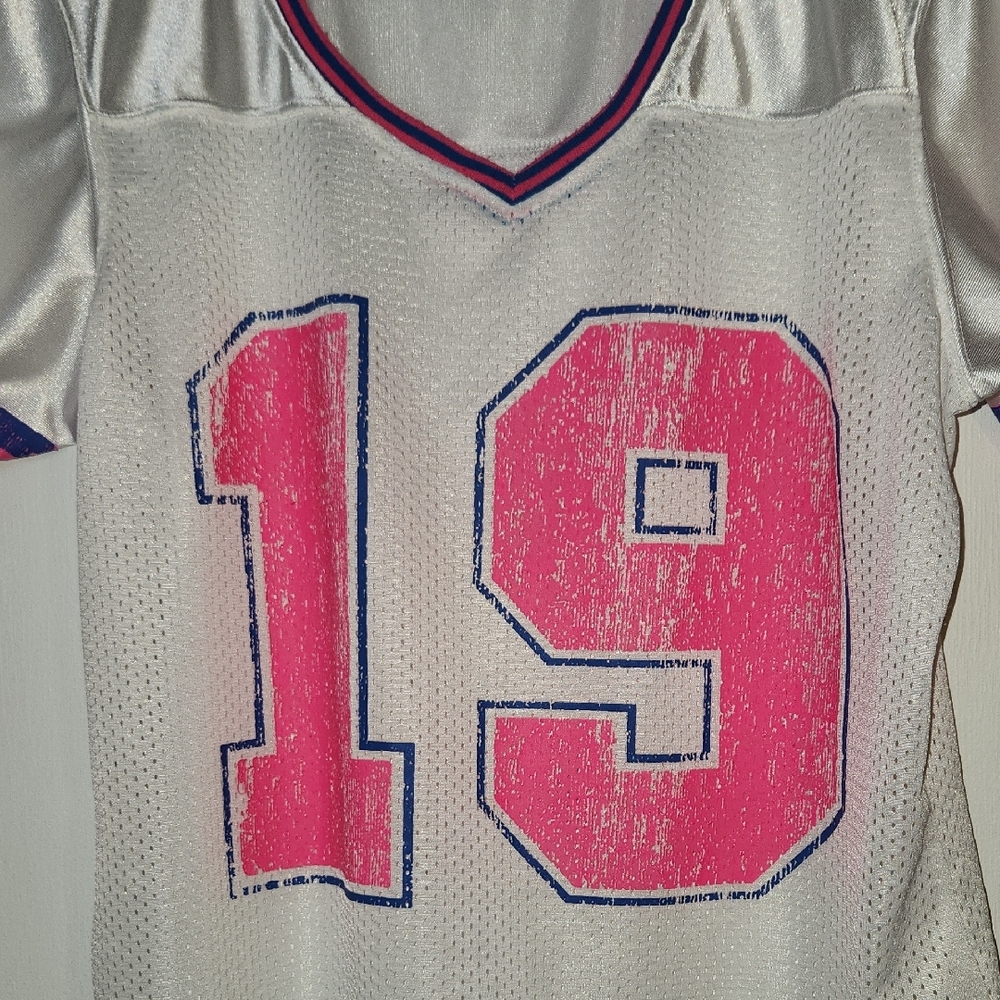 Y2K Derek Heart Jersey Sz L - Picture 4 of 8